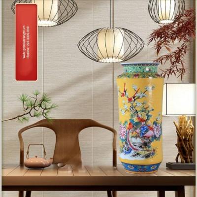 BÌNH DẠNG ỐNG PHƯỢNG HOÀNG HOA MẪU ĐƠN